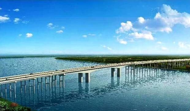 淮河最大跨度铁路桥主跨合龙——一座桥梁的崛起与时代的跨越