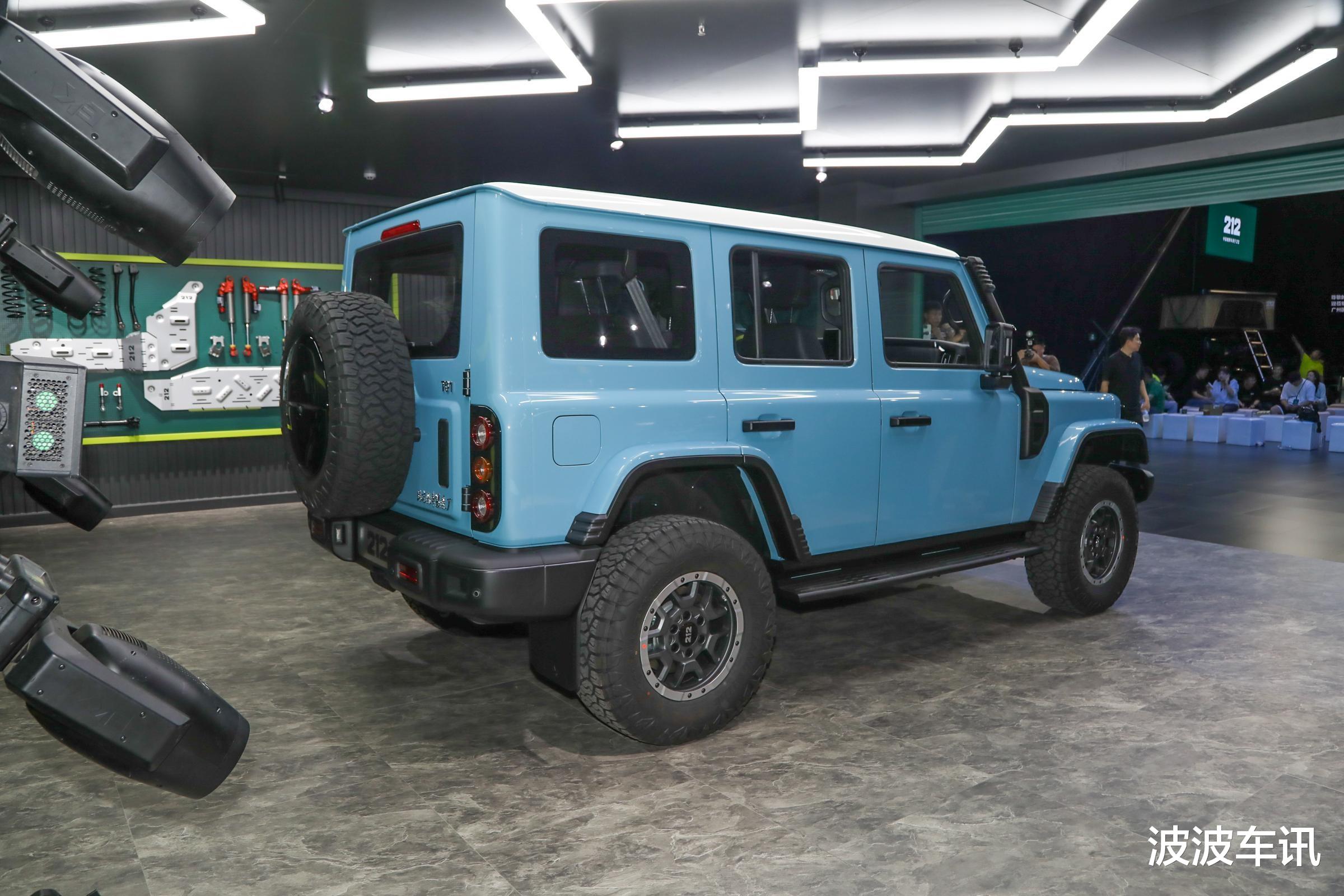 揭秘新王者，212 T01长风版广州车展震撼上市，售价锁定18.88万元
