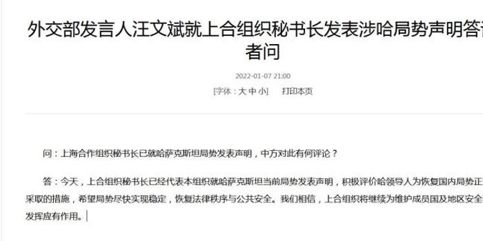 刚刚，伊朗外交部发表声明，国际局势下的新动向与外交策略调整