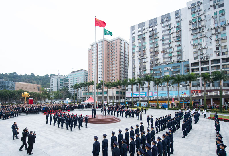 澳门回归25周年之际，澳门特区政府保安司司长黄少泽详谈澳门国安法带来的四大转变